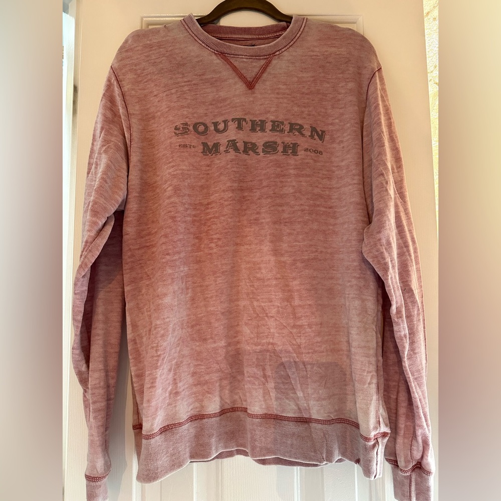 Southern Marsh lightly distressed sweatshirt